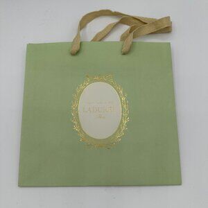 New Style Ladurée Paris Paper Shopping Bag for Parties 8.5" x 8.25" x 4.25"